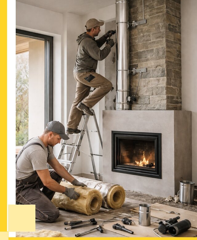 Монтаж дымоходов для каминов в Александрове от 16067 р. ЭриданЛкн