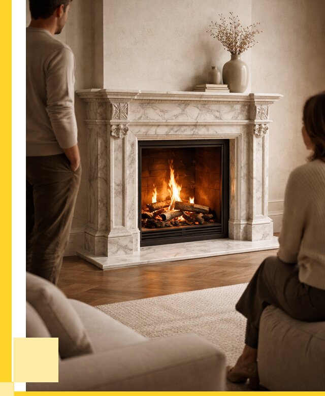 Мраморные камины под ключ в Александрове от 267775 р. | ЭриданЛкн