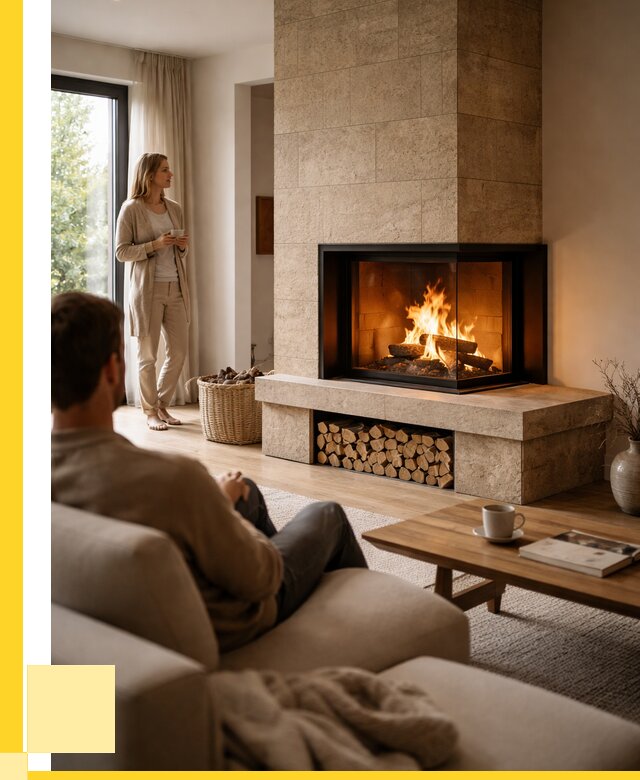 Угловые камины из кирпича установка в Александрове от 160665 р. ЭриданЛкн