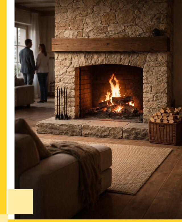 Открытые камины под ключ в Александрове от 160665 р. ЭриданЛкн