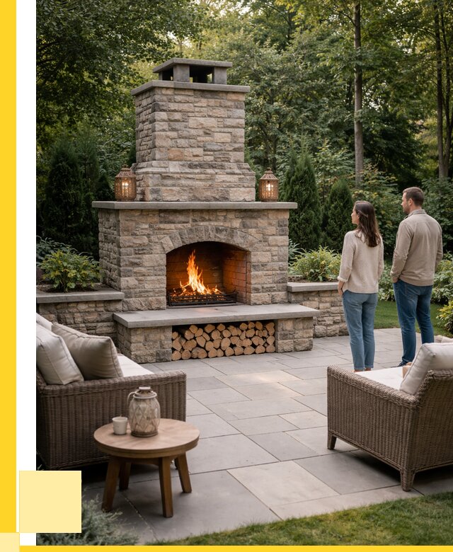 Уличные камины из кирпича в Александрове от 160665 р. | ЭриданЛкн