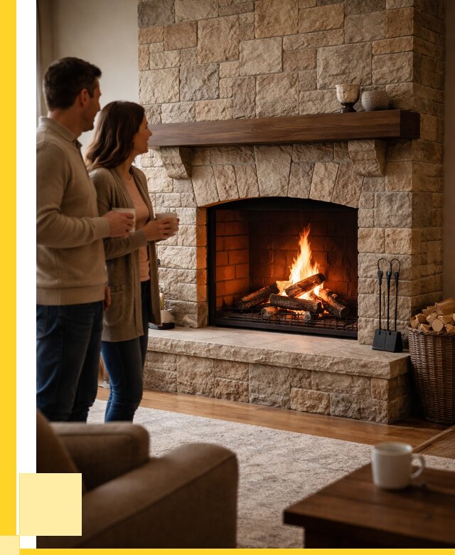 Каменные камины на заказ в Александрове от 192798 р. | ЭриданЛкн