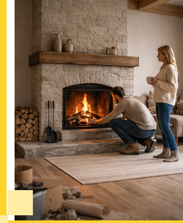 Камины для загородного дома в Александрове от 374885 р., ЭриданЛкн