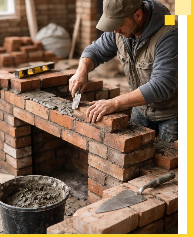 Кладка каминов под ключ в Александрове профессиональная отделка и монтаж