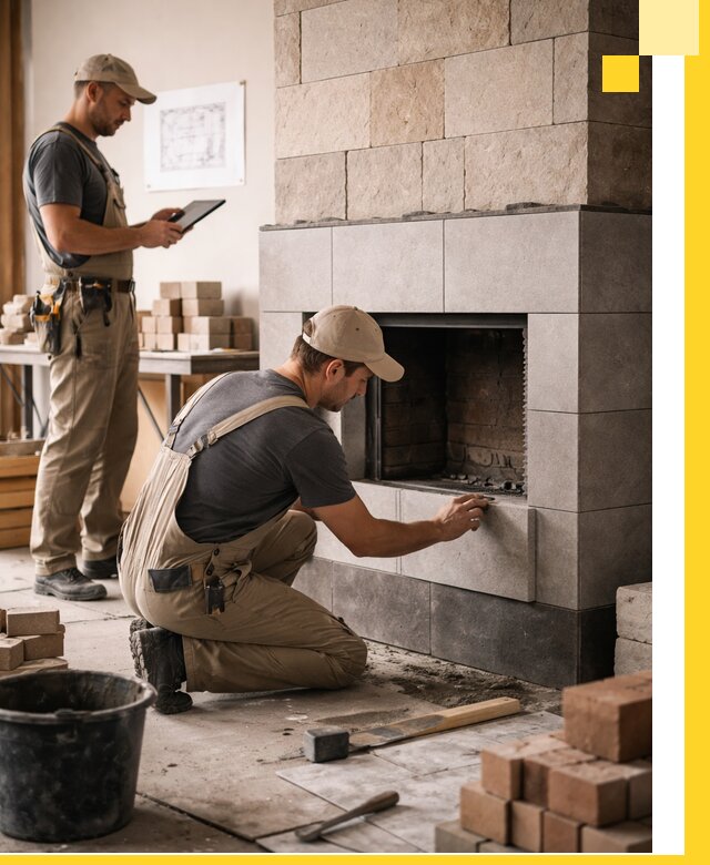 Индивидуальные проекты каминов и каминных систем в Александрове