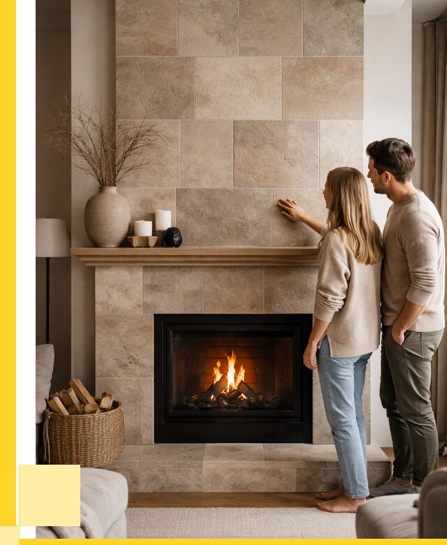 Облицовка каминов керамогранитом в Александрове от 4820 р. | ЭриданЛкн