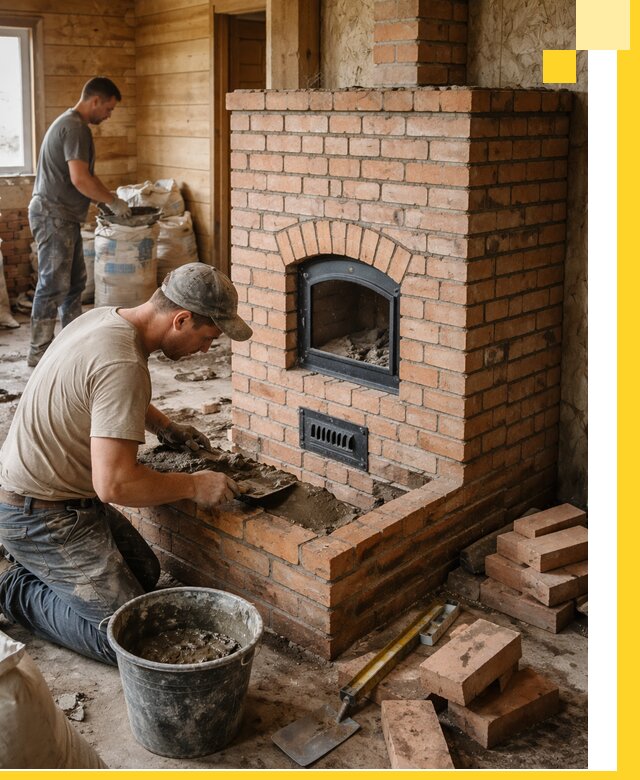 Профессиональное строительство печей в Александрове под ключ