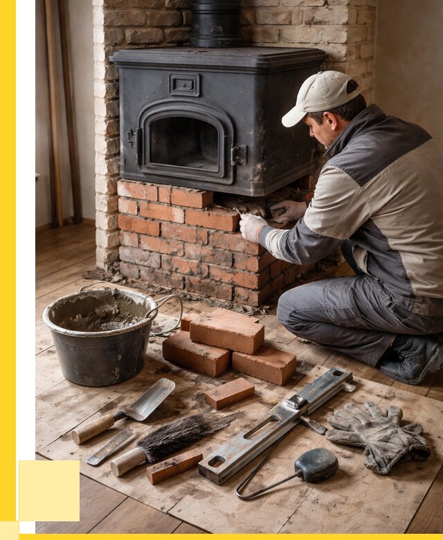 Ремонт печей в Александрове от 12853 р., услуги печника ЭриданЛкн