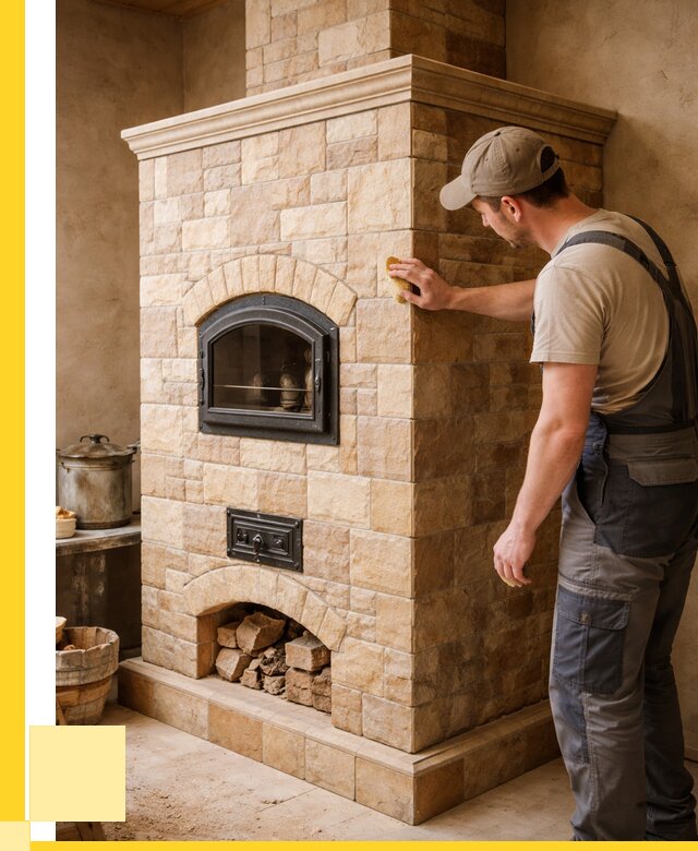 Облицовка печей в Александрове от 4820 р. под ключ | ЭриданЛкн