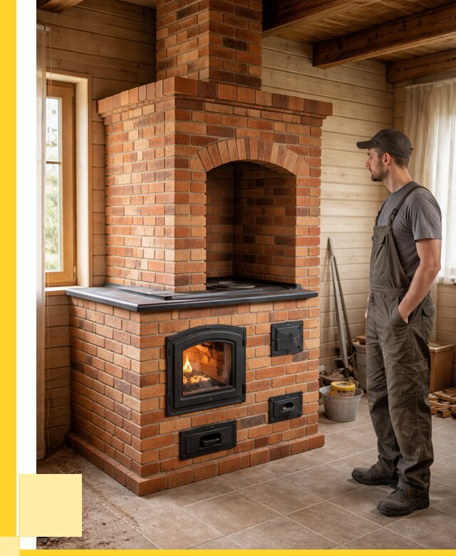 Кирпичные печи в Александрове: купить от 160665 р. | ЭриданЛкн