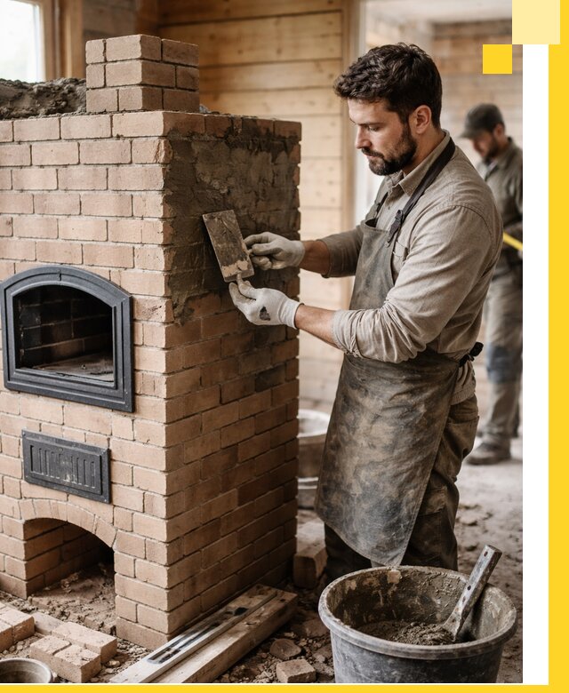 Изготовление и установка печей-шведок под ключ в Александрове