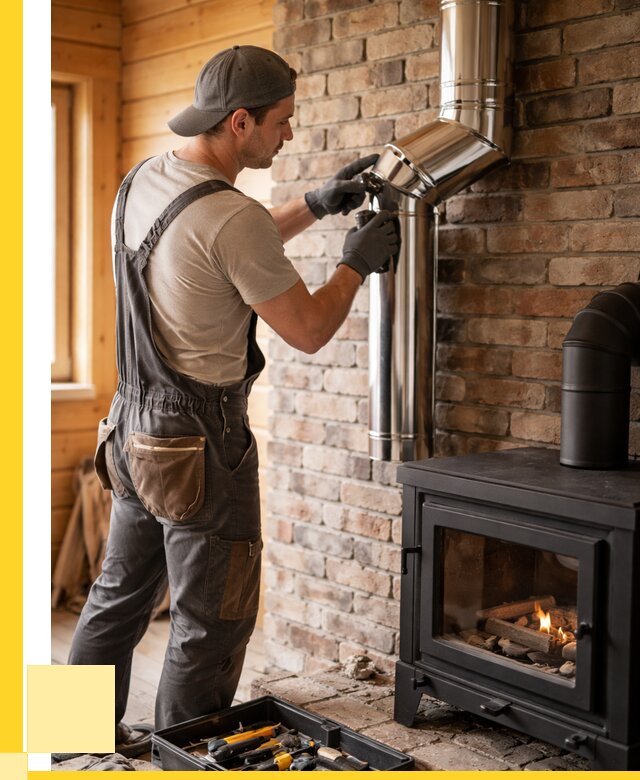 Монтаж дымоходов для печей в Александрове от 8033 р. | ЭриданЛкн
