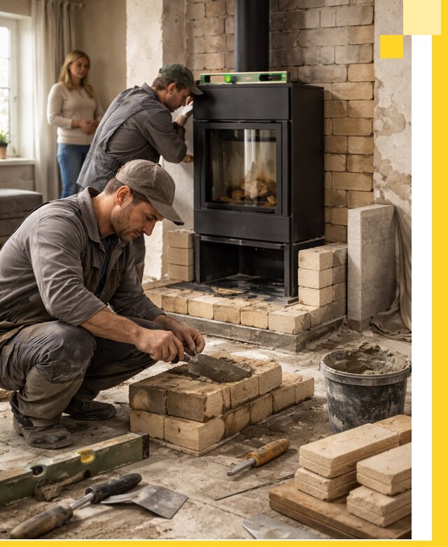 Печи и камины под ключ: проект, установка в Александрове