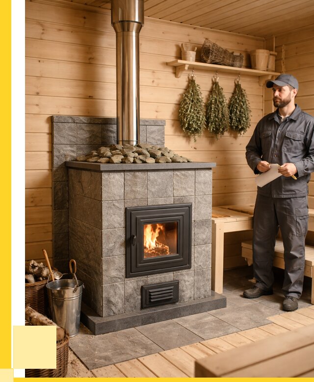 Печи для бани под ключ в Александрове от 128532 р. | ЭриданЛкн