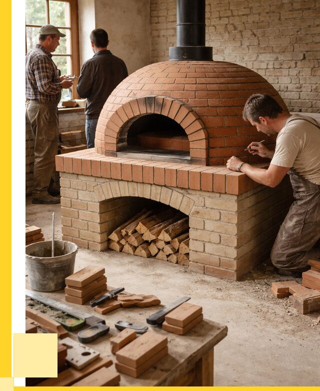 Помпейская печь дровяная для пиццы в Александрове | ЭриданЛкн от 214220 р.