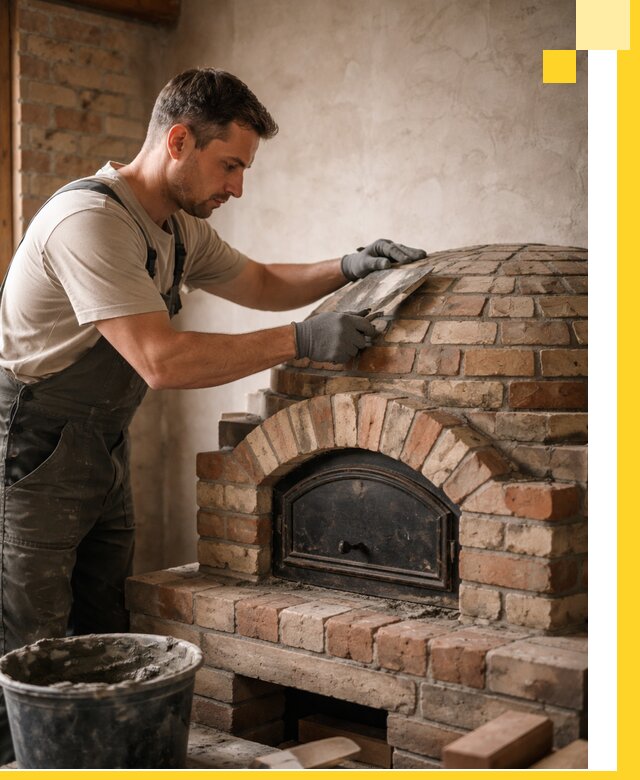 Изготовление и монтаж помпейских печей на заказ в Александрове