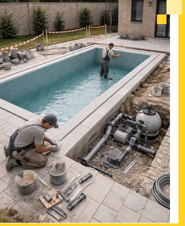 Строительство бассейнов под ключ в Александрове: проекты и монтаж