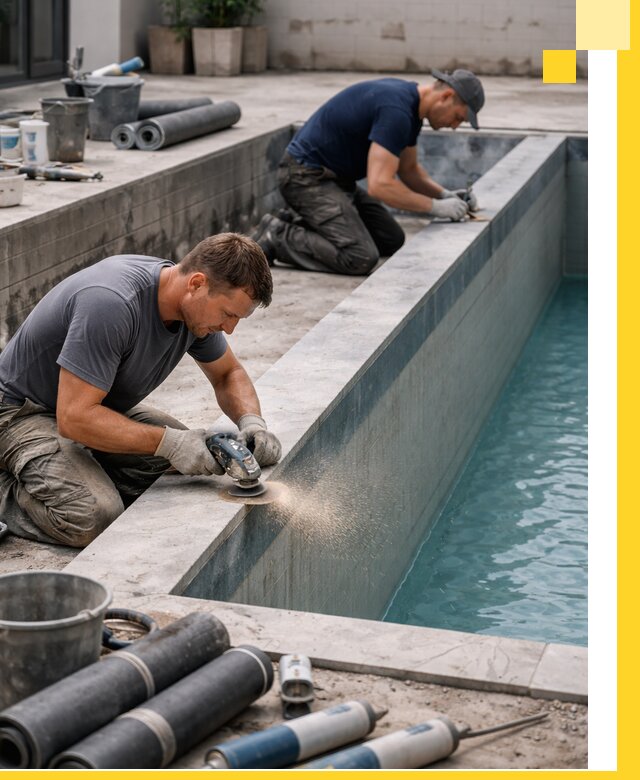 Профессиональный ремонт бассейнов под ключ в Александрове