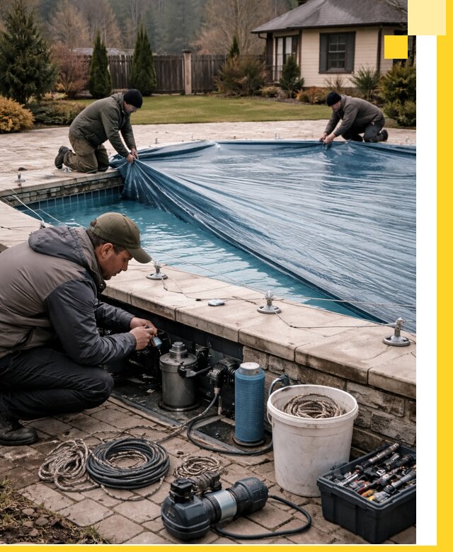 Консервация бассейнов в Александрове: подготовка к длительному хранению