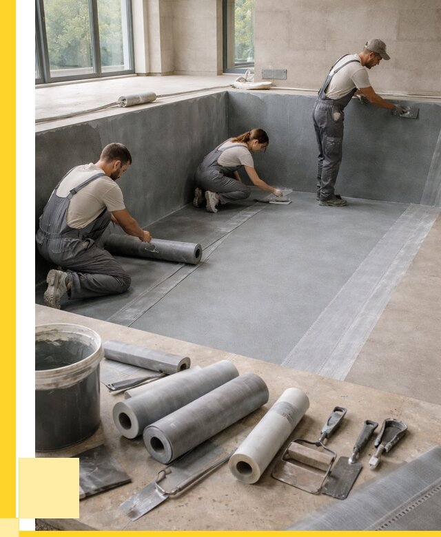 Гидроизоляция бассейнов в Александрове от 2142 р., ЭриданЛкн