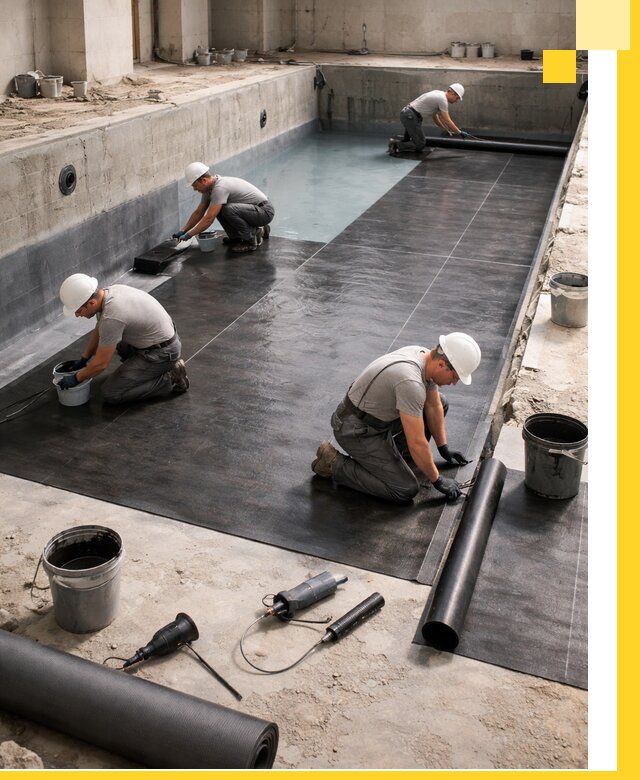 Профессиональная гидроизоляция бассейнов и чаш в Александрове под ключ