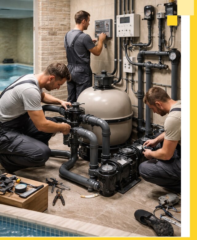 Комплексное оборудование для бассейнов под ключ в Александрове