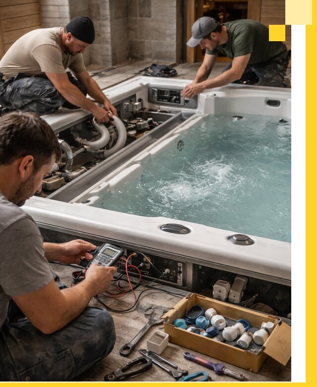 Гидромассажные бассейны под ключ в Александрове, дизайн и монтаж