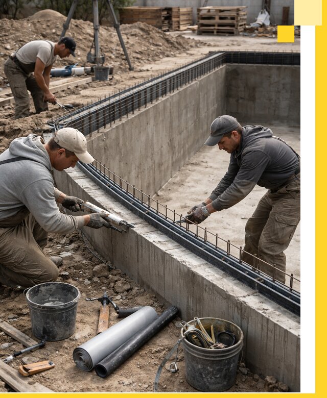 Качественный монтаж чаши бассейна в Александрове под ключ с гарантией