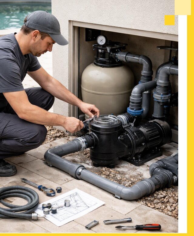 Поставка, монтаж и сервис насосов для бассейнов в Александрове