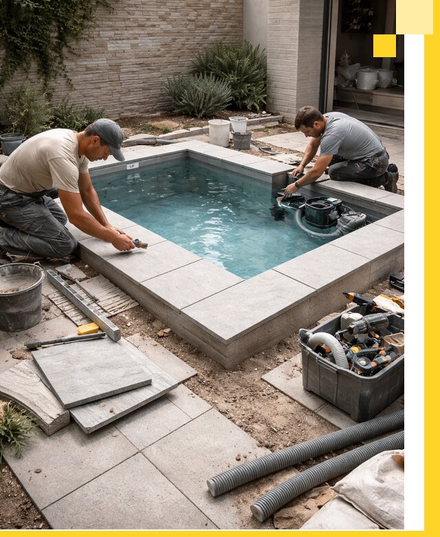 Мини бассейны под ключ в Александрове, дизайн и установка