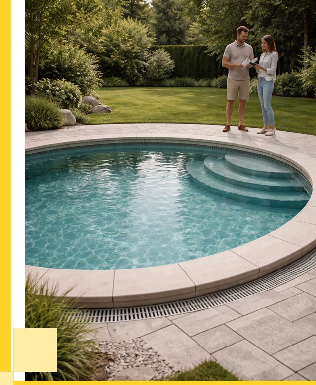 Круглые каркасные бассейны купить в Александрове от 267775 р. | ЭриданЛкн