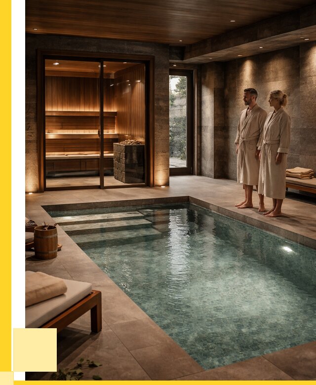 Сауна с большим бассейном в Александрове от 1285320 р. ЭриданЛкн