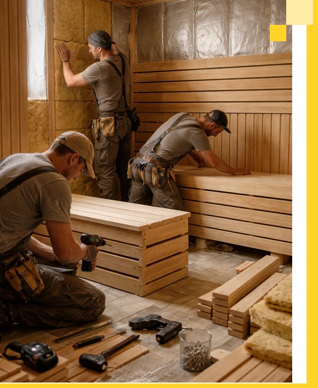 Профессиональное строительство саун под ключ в Александрове