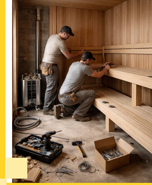 Монтаж саун под ключ в Александрове от 128532 р. | ЭриданЛкн