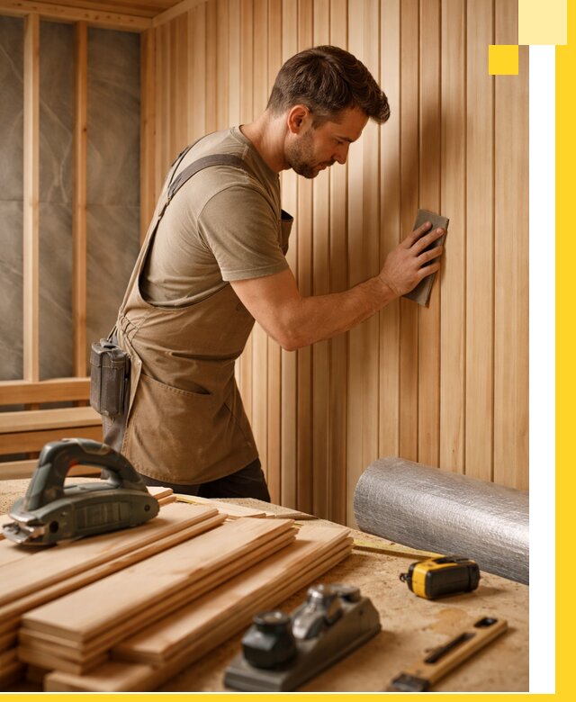 Профессиональная отделка саун и парных под ключ в Александрове