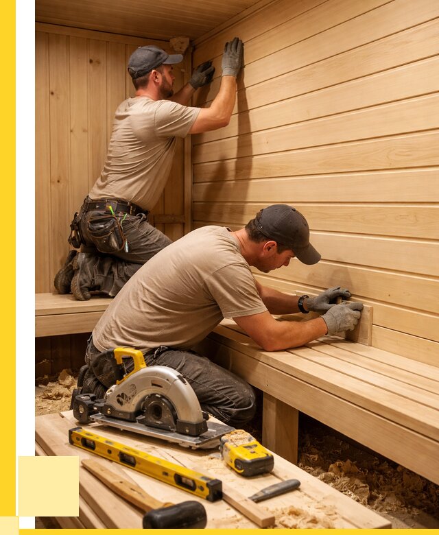 Обшивка саун вагонкой в Александрове от 2678 р. | ЭриданЛкн