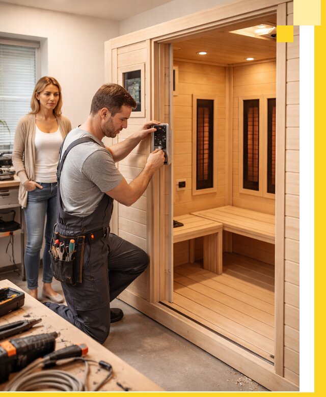 Инфракрасные сауны под ключ в Александрове продажа и установка