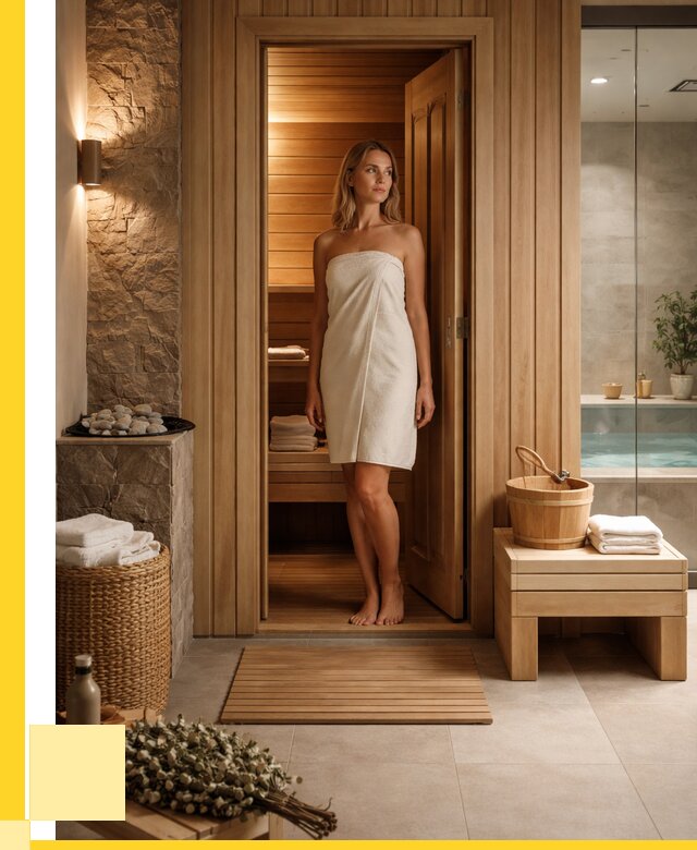 Купить готовую сауну для дома в Александрове от 214220 р. | ЭриданЛкн