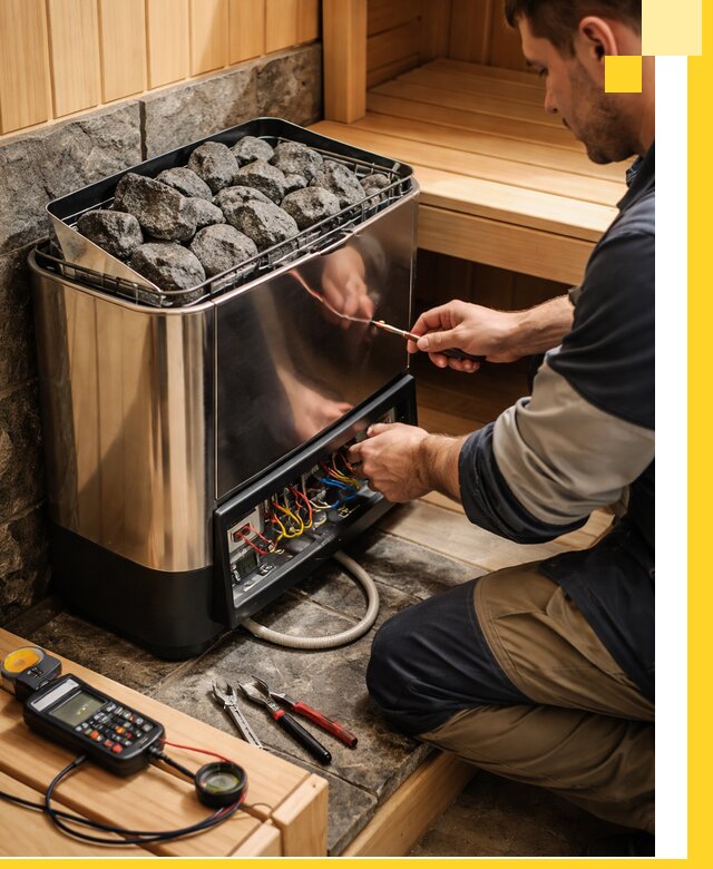 Продажа и установка электрокаменок для саун в Александрове