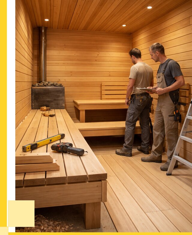 Отделка бань и саун в Александрове по цене от 4820 р. | ЭриданЛкн