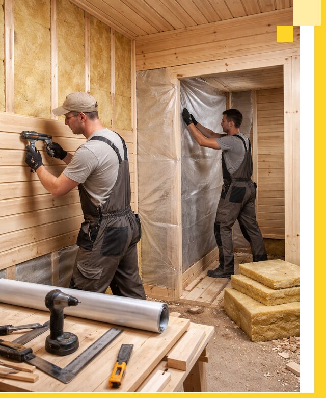 Бани под ключ в Александрове с проектом и полным монтажом