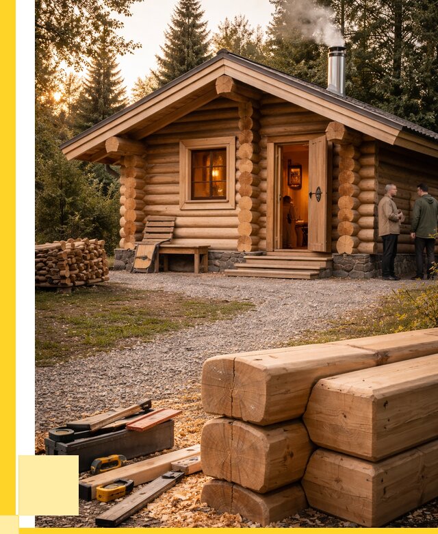 Строительство бань и комплексов в Александрове от 481995 р.| ЭриданЛкн