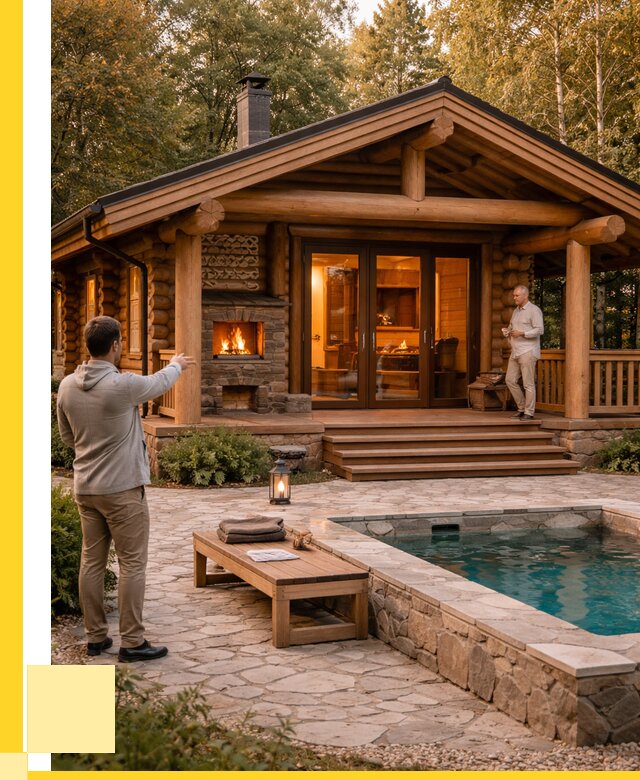 Проекты бань и хамам в Александрове от 26778 р. | ЭриданЛкн