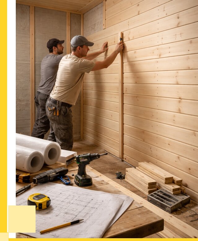 Обшивка бани вагонкой в Александрове от 1285 р., ЭриданЛкн