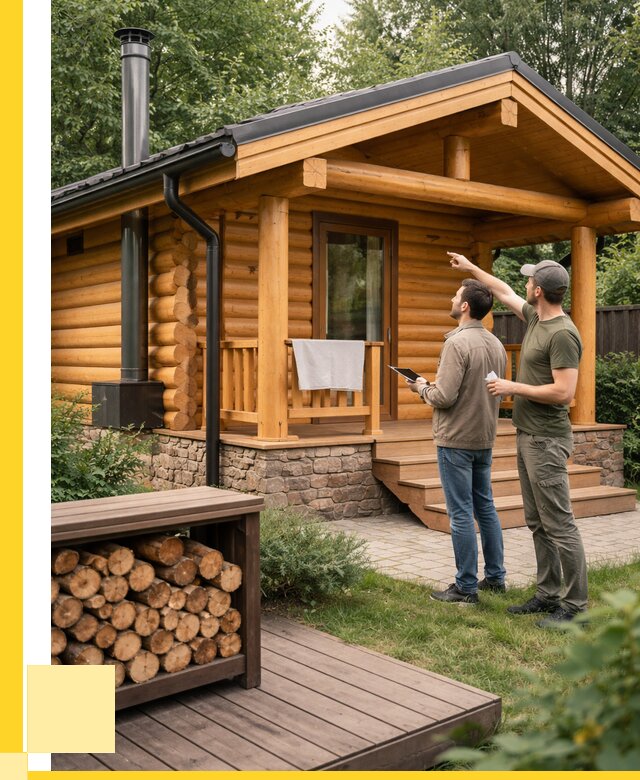 Бани для дачи под ключ в Александрове от 267775 р. | ЭриданЛкн