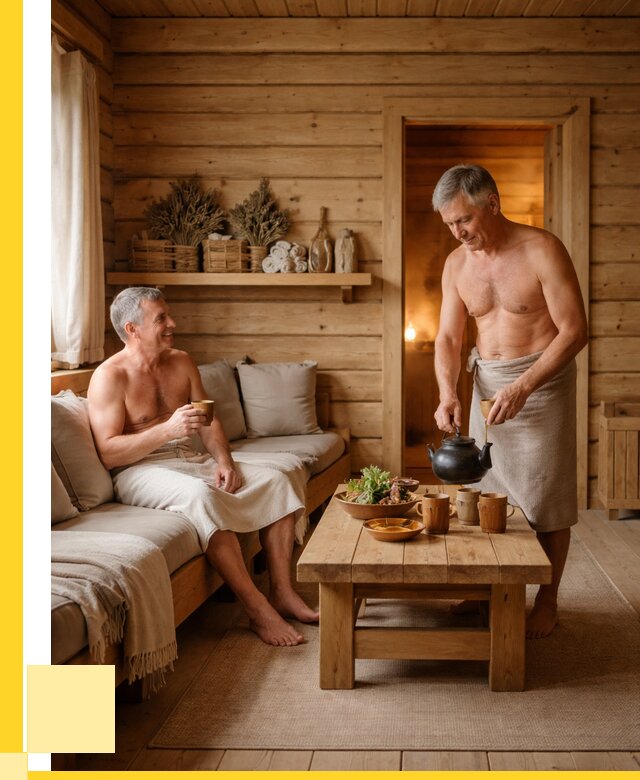 Бани с комнатой отдыха под ключ в Александрове от 481995 р. | ЭриданЛкн