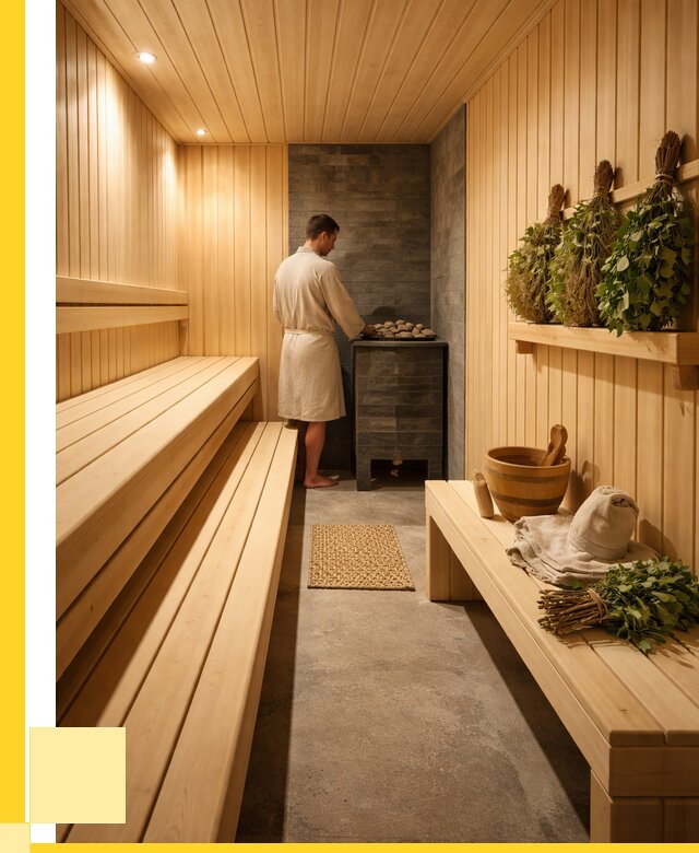 Отделка парной под ключ в Александрове от 374885 р. | ЭриданЛкн