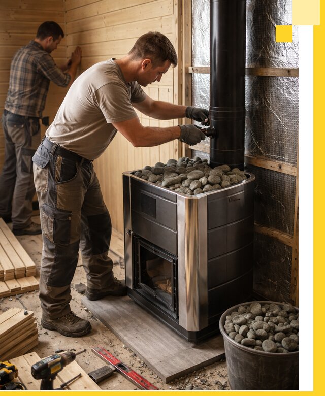 Проектирование и строительство парилок для бани в Александрове под ключ