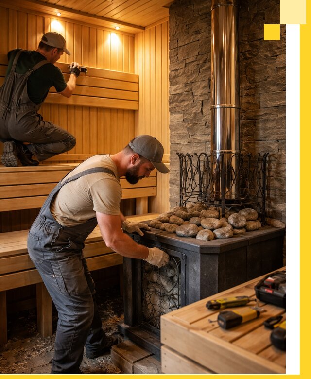 Комплексный дизайн бань, саун и зон отдыха в Александрове