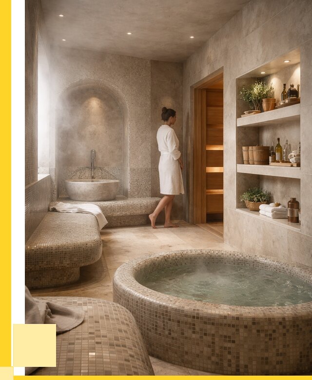 Строительство бани с хамамом в Александрове от 803325 р. | ЭриданЛкн